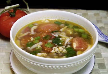 4 - Canh thịt heo nạc nấu nấm rơm 1