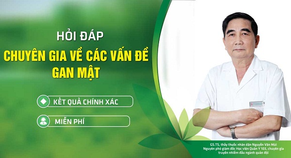 Giải đáp chuyên gia về vấn đề gan mật: Bạn hỏi - Giáo sư trả lời 1 Giải đáp chuyên gia về vấn đề gan mật: Bạn hỏi - Giáo sư trả lời 1