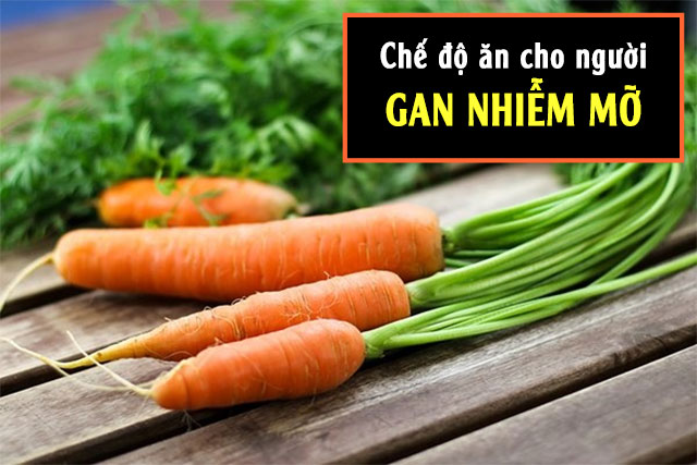 Chế độ ăn cho người bị gan nhiễm mỡ 1