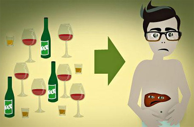 Rượu - kẻ thù ầm thầm huỷ hoại gan! 1