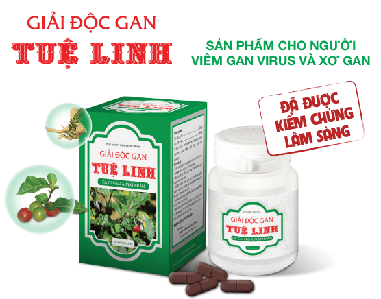 Giải độc gan Tuệ Linh - sản phẩm tăng cường miễn dịch mạnh 1