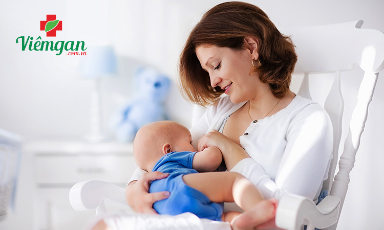 Viêm gan B có cho con bú được không? 1 Viêm gan B có cho con bú được không? 1