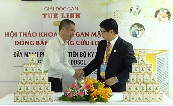 Giải độc gan Tuệ Linh Plus cùng Hội gan mật Việt Nam tổ chức Hội thảo Gan mật tụy, Đồng bằng Sông Cửu Long Giải độc gan Tuệ Linh Plus cùng Hội gan mật Việt Nam tổ chức Hội thảo Gan mật tụy, Đồng bằng Sông Cửu Long