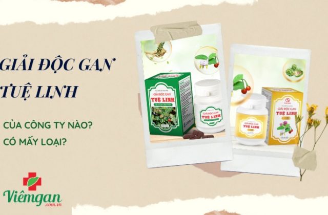 Giải độc gan Tuệ Linh do công ty nào sản xuất? Có mấy loại? Giải độc gan Tuệ Linh do công ty nào sản xuất? Có mấy loại?