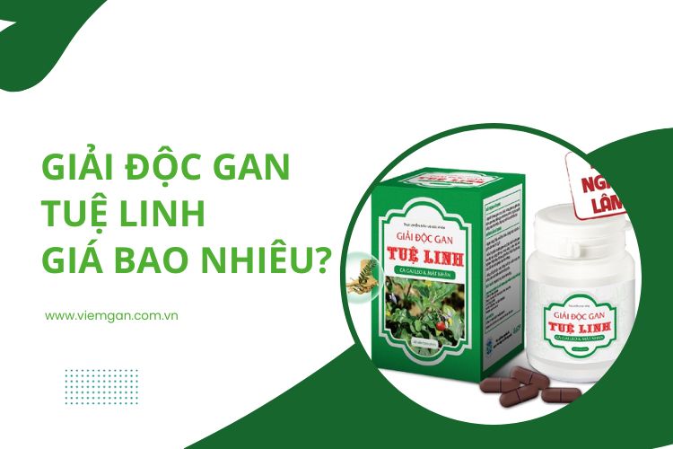 Giải độc gan Tuệ Linh giá bao nhiêu? Hộp bao nhiêu viên? 1