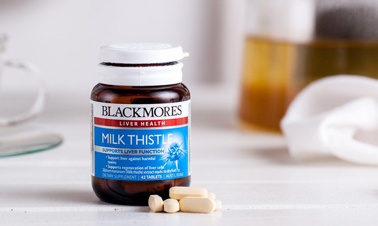 6. Giải độc gan Blackmores Milk Thistle 1